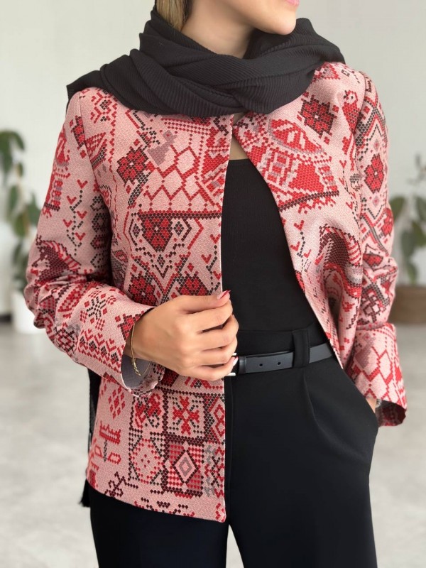 کت ژاکارد لمینیت شده کد PALET