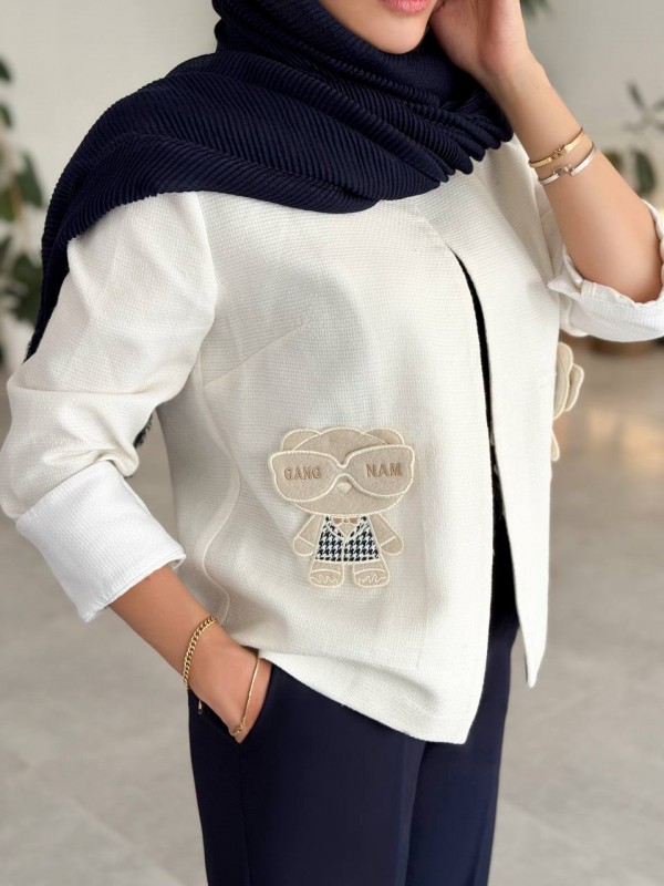 کت کنفی زنانه کد MATCHI