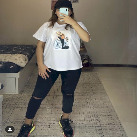 تی شرت زنبوری  زنانه کد ۰۱۳