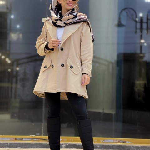 کت کتان زنانه کد 498