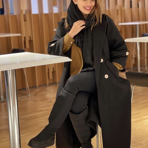 پالتو فوتر زنانه کد ۶۱۳