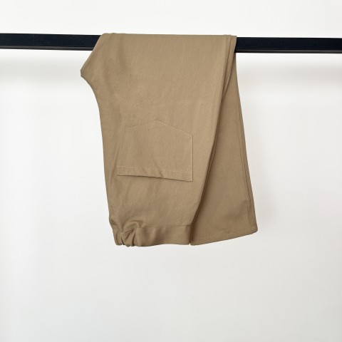 شلوار زنانه کتان مام فیت کد BIRD