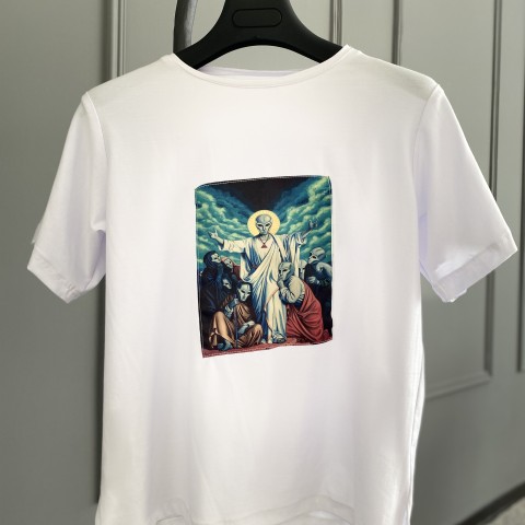 تیشرت زنانه نخ پنبه کد REBECE