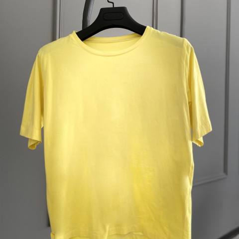 تیشرت  زنانه نخ پنبه کد LEMON