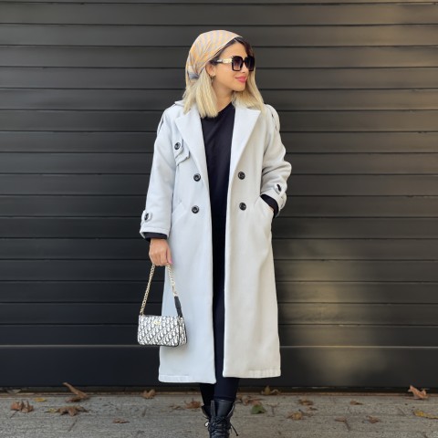 پالتو فوتر  آستر دار زنانه ELFY