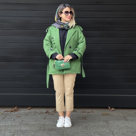 پالتو فوتر استر دار  زنانه کد BORN