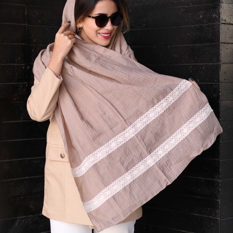 شال وال مزونی زنانه کد BAFI