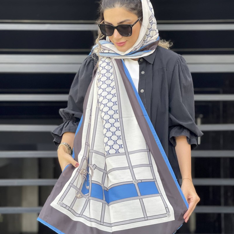 شال نخ پنبه سلین  دخترانه کد0095