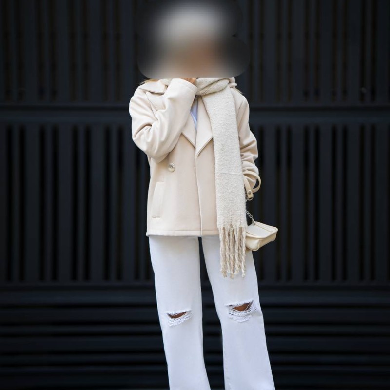 پالتو فوتر کوبیده شده زنانه کد WHO