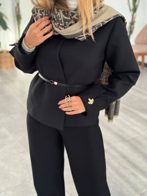 کت و شلوار زنانه مشکی