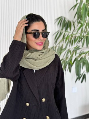 شال تیغ ماهی سوپر نخ سبز