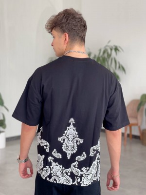 خرید تیشرت مشکی باکسی