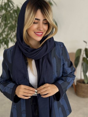 خرید ست کت و شلوار سورمه‌ای زنانه