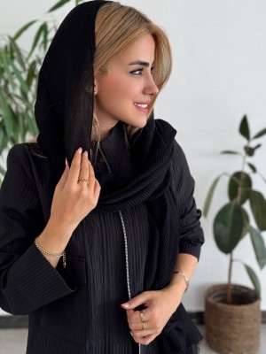 خرید بامبر زنانه مشکی ضدآب