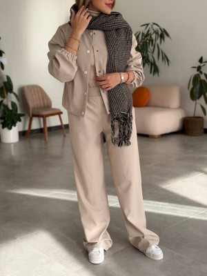 خرید ست بامبر شلوار استخونی