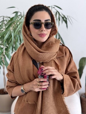 شال پاییزه حصیری زنانه