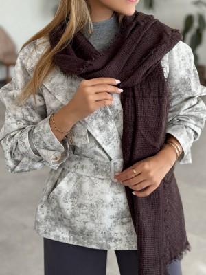 خرید بارانی استخونی زنانه