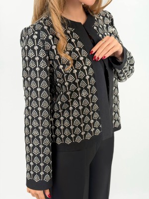 کت مشکی بهاره زنانه کد SEVIN