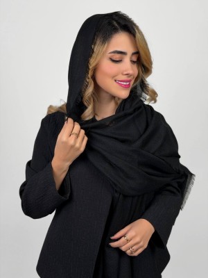 خرید کت ژاکارد مشکی جدید زنانه