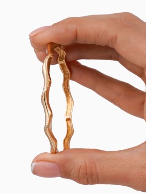 النگو فیوژن 4 میل سایز 4 طلایی ضمانتی کد B013