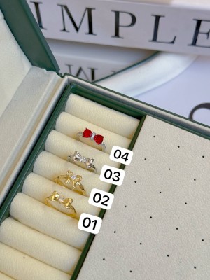 انگشتر پاپیونی دخترانه فری سایز کد R017