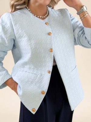 کت ژاکارد زنانه کد BLAZER