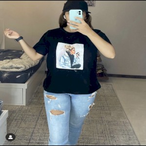 تی شرت زنبوری  زنانه کد ۰۱۳