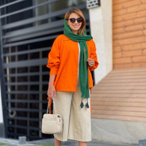 شلوار لینن بگ زنانه ترندی کد MIA