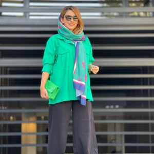 مانتو لینن زنانه کد 035