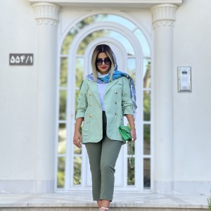 شلوار کلاسیک کرپ زنانه کد 374