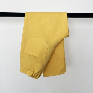 شلوار کتان زنانه کد YELLOW