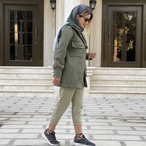 مانتو  فوتر زنانه کد GREEN