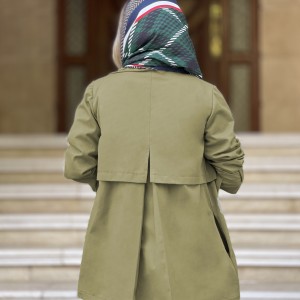 مانتو  کتان زنانه کد LENS