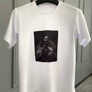 تیشرت  زنانه نخ پنبه کد SINOMI