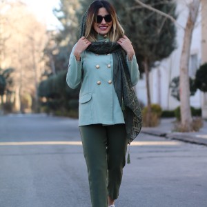شال زنانه یاخما طرح لوزی کد TAFI