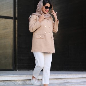 خرید شلوار زنانه مام فیت کتان کد BAFI
