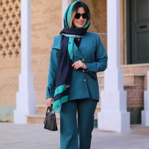 خرید مانتو زنانه کتی کلاسیک کژوال کرپ کد SORI