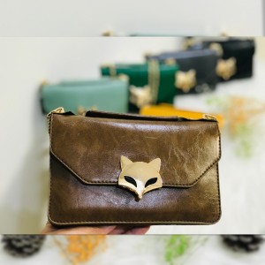 کیف دستی زنانه چرم روباهی کد 777