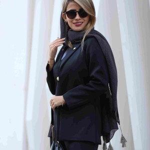 مانتو کتی جدید مشکی