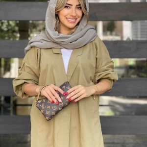 مانتو لینن زنانه کد EARTH
