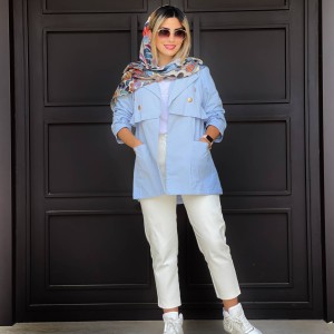 شلوار مام فیت کتان زنانه کد 1007