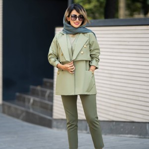 شلوار کرپ کلاسیک زنانه کد 0017