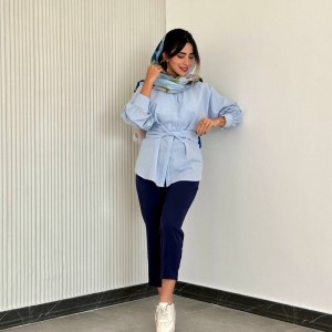 قیمت خرید شلوار کلاسیک یا اسلیم کرپ زنانه کد CIP