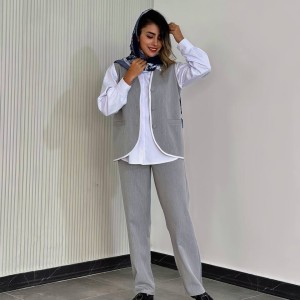 خرید ست وست ، شلوار و شومیز کد SILVER