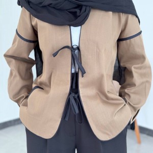 مانتو کتی جدید گره دار کد DC