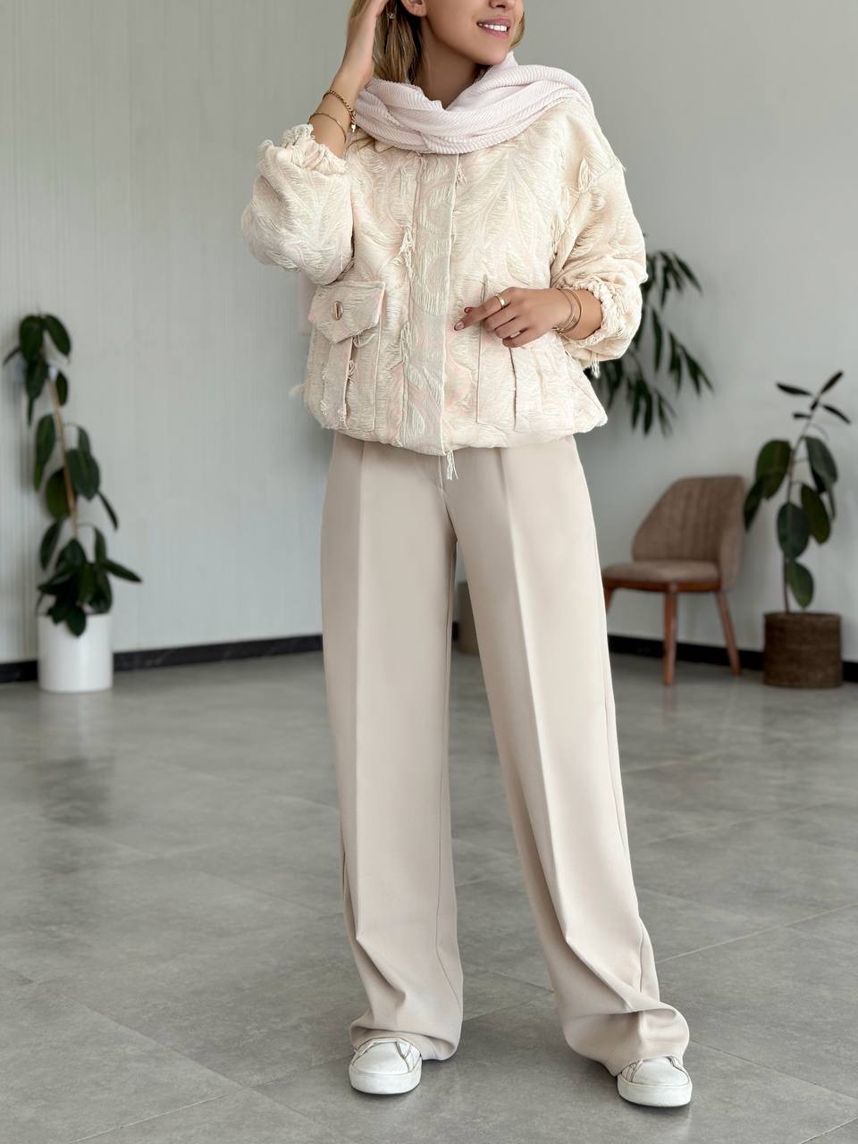 کت زیپ دار ادریس