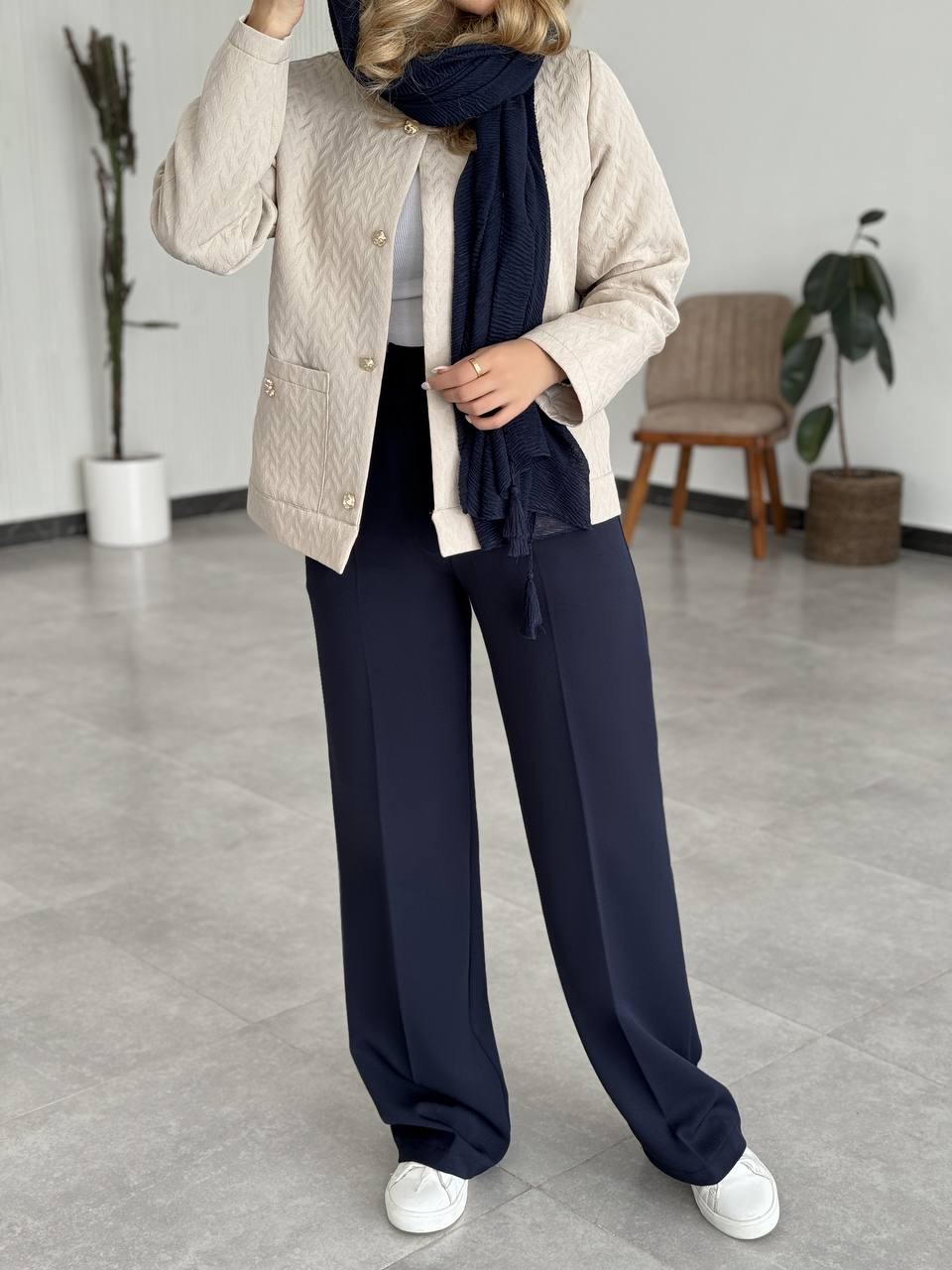 کت ژاکارد میلو سارا مجیدی