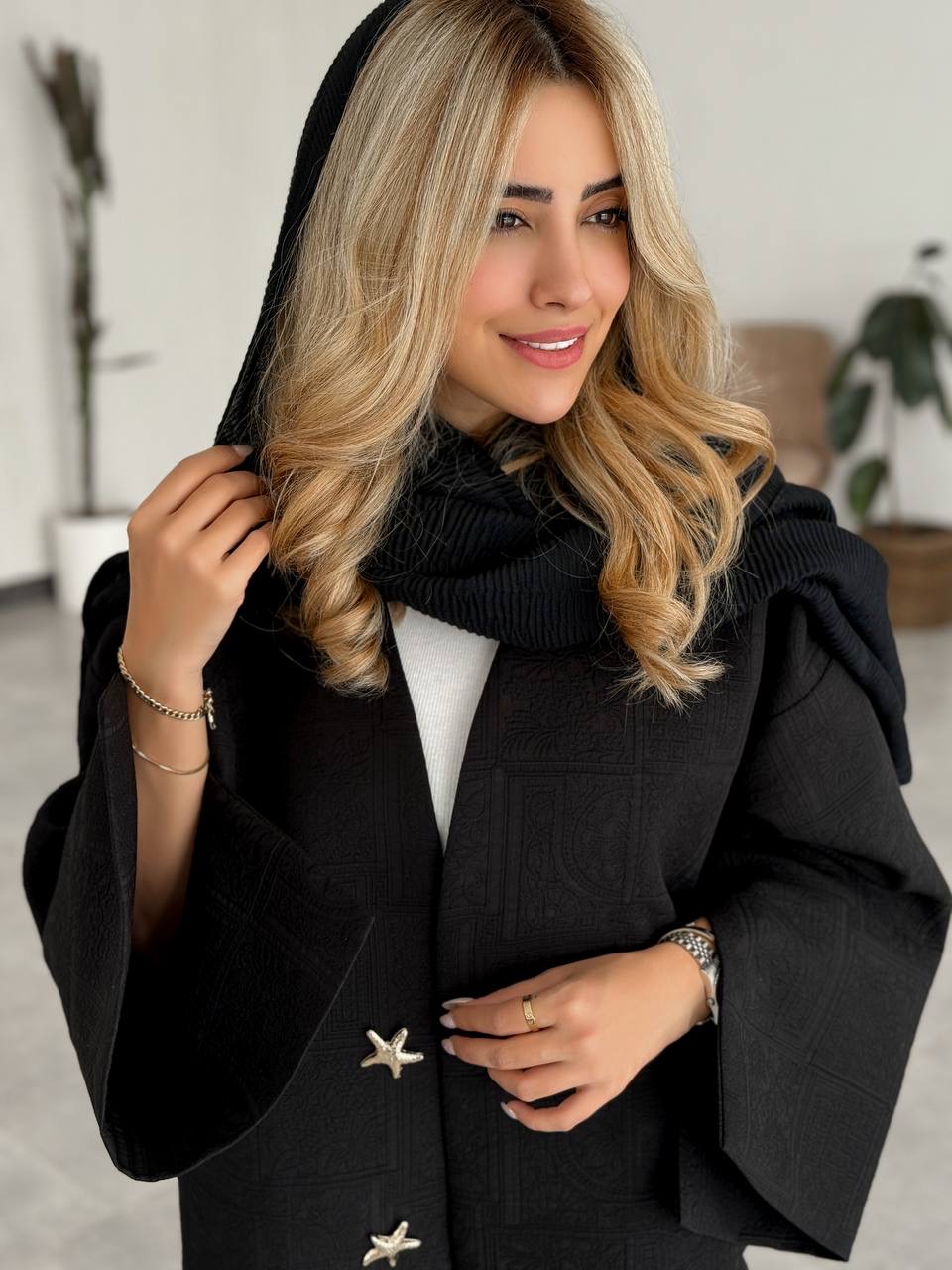 خرید کت ژاکارد مشکی