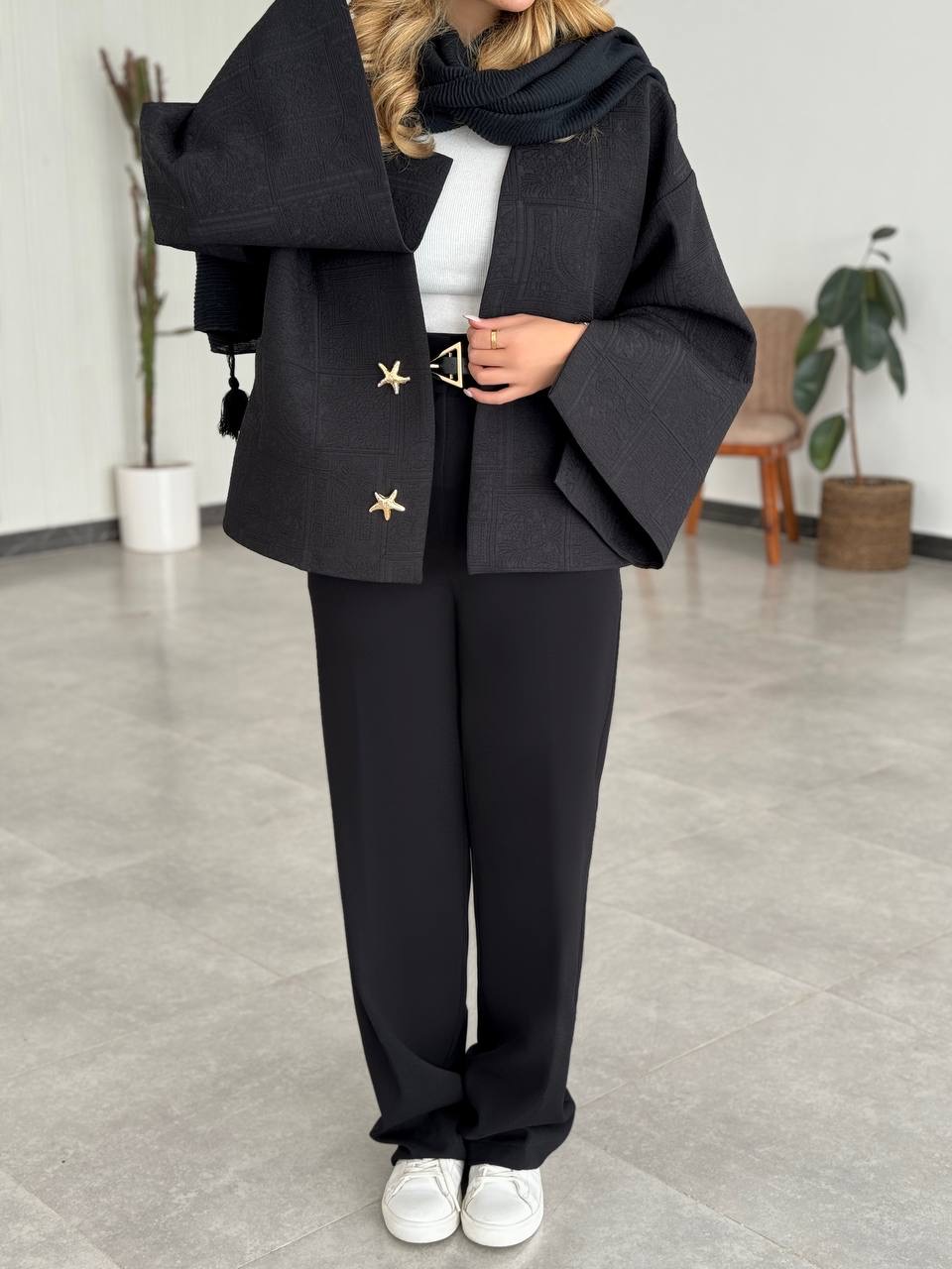 کت ژاکارد الگا