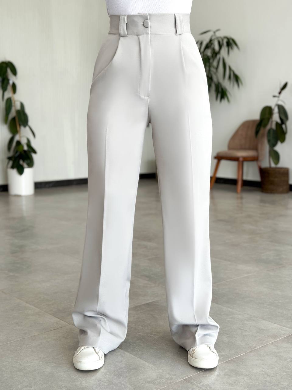 شلوار کرپ کج راه کارن